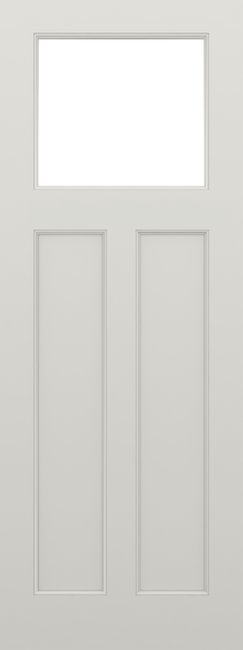 Alliance DRS3C80-CL fiberglass entry door, smooth