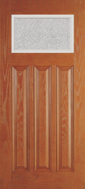Alliance O814-6P-MG fiberglass entry door, textured oakgrain