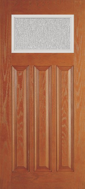 Alliance O814-6P-RN fiberglass entry door, textured oakgrain