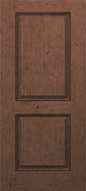 Alliance DRK2B fiberglass entry door, textured oakgrain