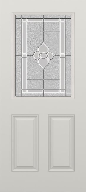 Alliance S607-2PU-MN-PN fiberglass entry door, smooth