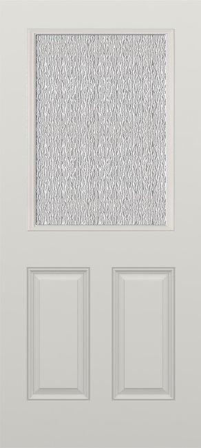 Alliance S607-2PU-STM fiberglass entry door, smooth