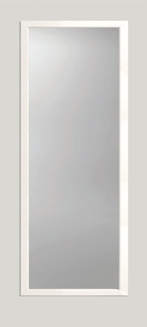 Alliance S612-FL-CL fiberglass entry door, smooth