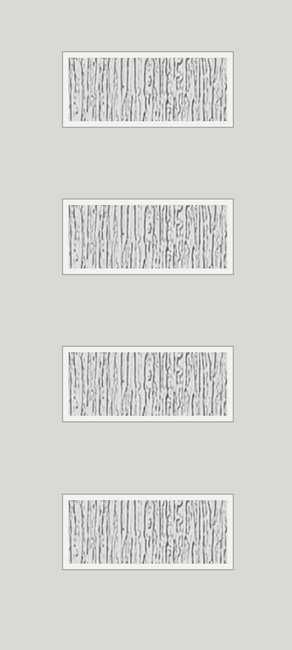Alliance S651-BH4-CH-RN fiberglass entry door, smooth