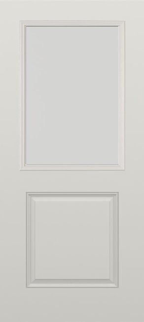 Alliance S684-1P-BLC fiberglass entry door, smooth