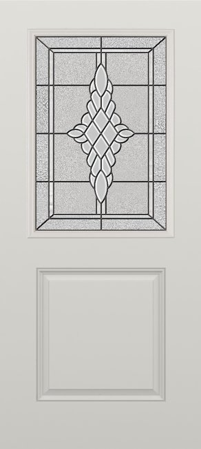 Alliance S684-1P-GRC-P fiberglass entry door, smooth