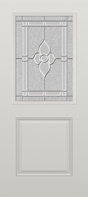 Alliance S684-1P-MN-PN fiberglass entry door, smooth