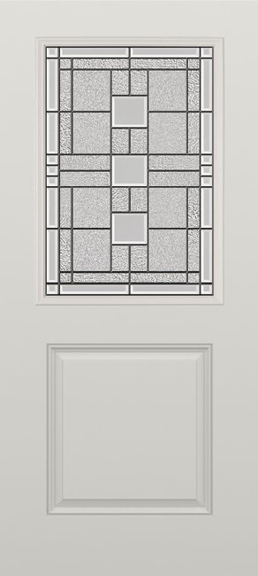 Alliance S684-1P-MO-P fiberglass entry door, smooth