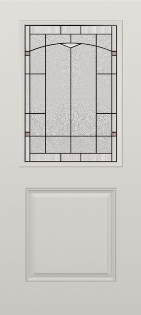 Alliance S684-1P-TPZ-P fiberglass entry door, smooth