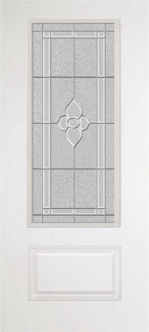 Alliance S686-1P-MN-PN fiberglass entry door, smooth
