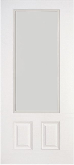 Alliance S686-2P-BLC fiberglass entry door, smooth
