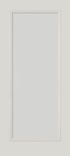 Alliance S686-FL-BLC fiberglass entry door, smooth