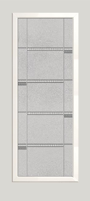 Alliance S686-FL-CWK-PN fiberglass entry door, smooth