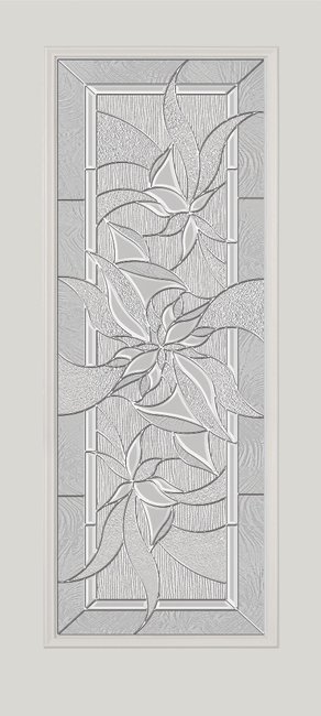 Alliance S686-FL-RLB-CL fiberglass entry door, smooth