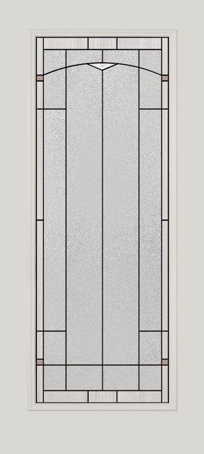 Alliance S686-FL-TPZ-P fiberglass entry door, smooth