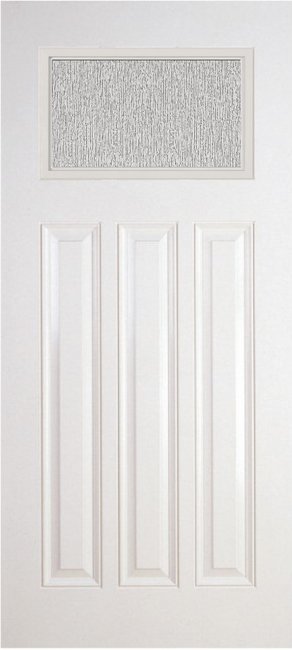 Alliance S814-6P-RN fiberglass entry door, smooth