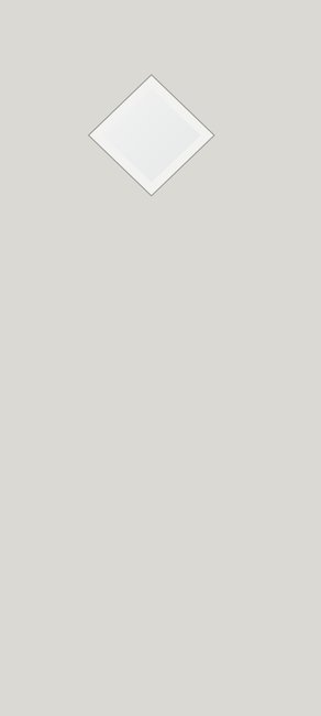Alliance S840-BH1-TCD-FR fiberglass entry door, smooth