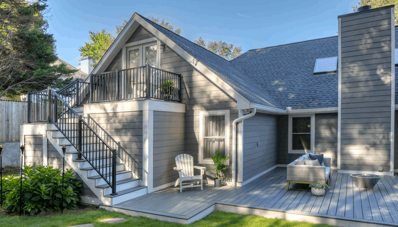Trex composite decking