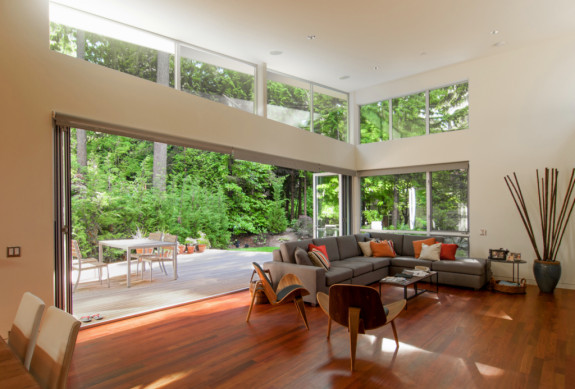 LaCantina V2 folding door system ultra-thin profile