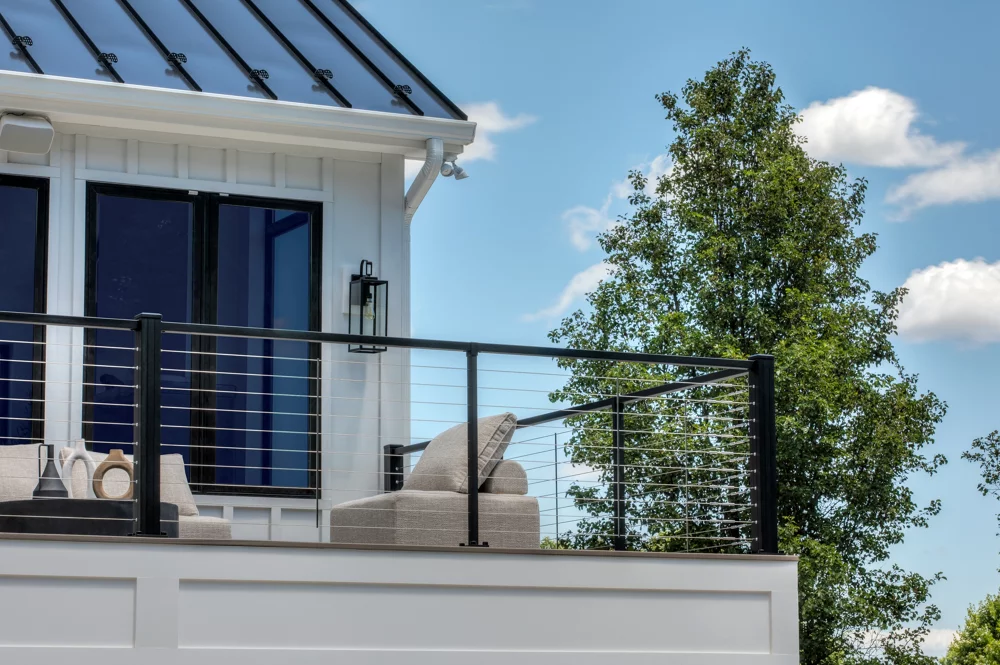 Trex X-Series stainless steel cable metal railing
