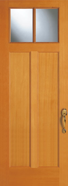 36802-8 Fir exterior wood door in douglas fir
