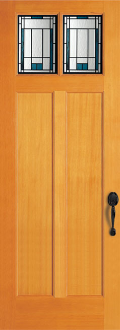 36932-8 Fir exterior wood door in douglas fir
