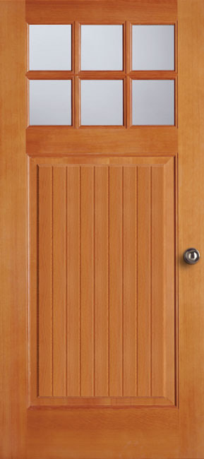 37228 Fir exterior wood door in douglas fir