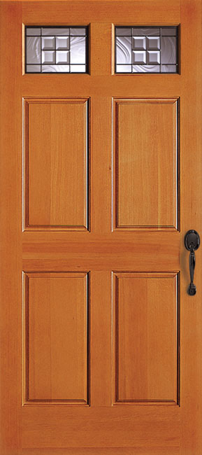Entry Doors wood door example