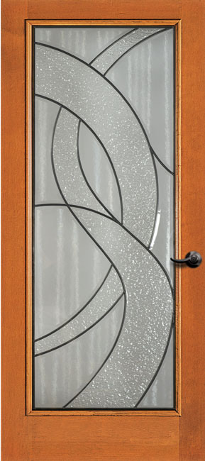 6420 Fir exterior wood door in douglas fir