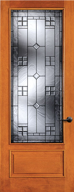 6424-8 Fir exterior wood door in douglas fir
