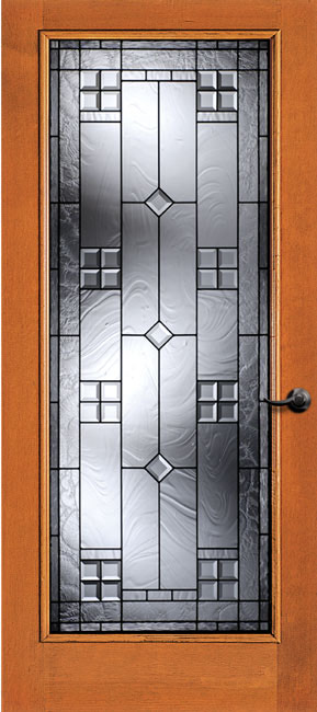 6424 Fir exterior wood door in douglas fir
