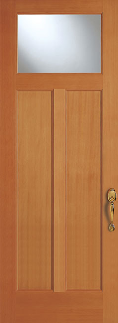6801-8 Fir exterior wood door in douglas fir