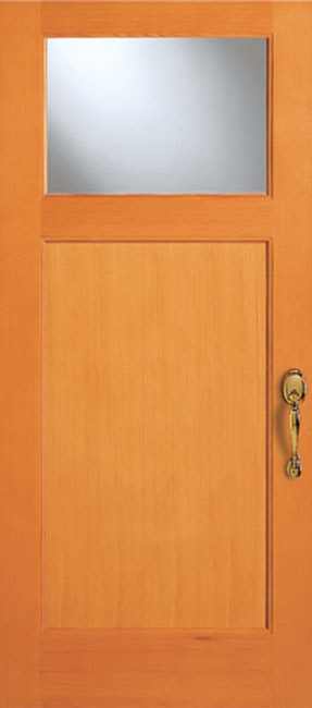 6811 Fir exterior wood door in douglas fir