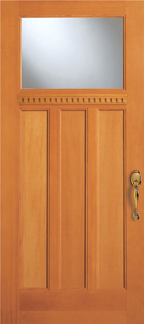 6861 Fir exterior wood door in douglas fir