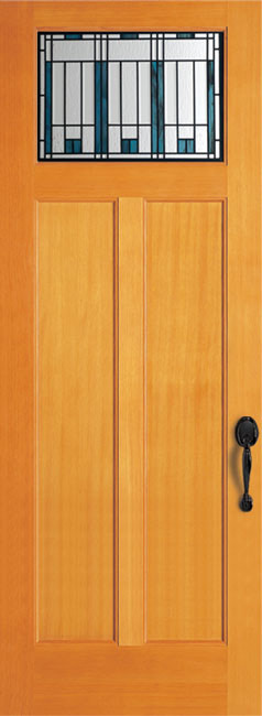 6931-8 Fir exterior wood door in douglas fir