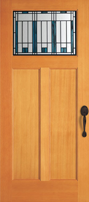 6931 Fir exterior wood door in douglas fir