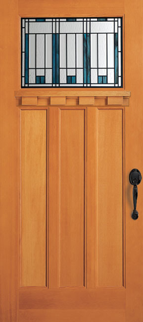 6941 Fir exterior wood door in douglas fir