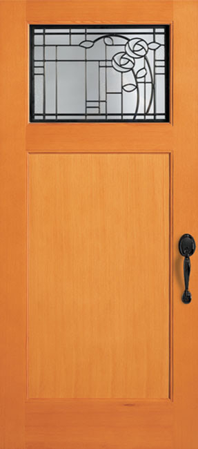 6951 Fir exterior wood door in douglas fir