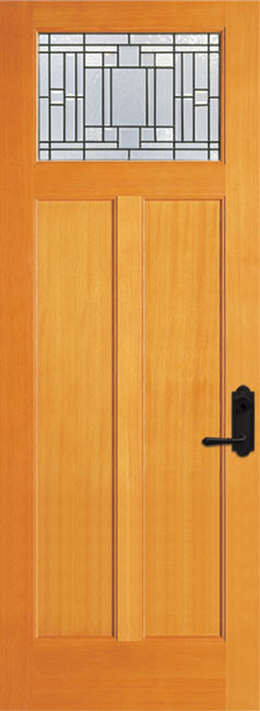 6972-8 Fir exterior wood door in douglas fir