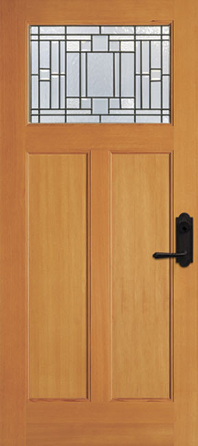 6972 Fir exterior wood door in douglas fir