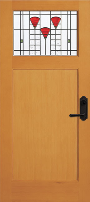 6980 Fir exterior wood door in douglas fir