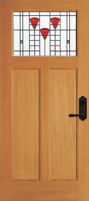 6982 Fir exterior wood door in douglas fir