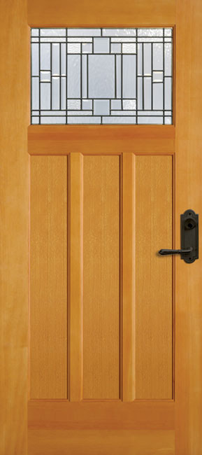 6982 Fir exterior wood door in douglas fir