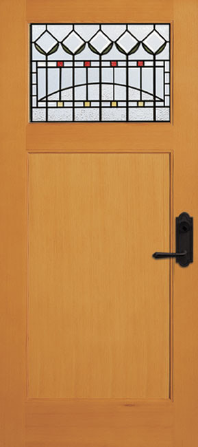 6991 Fir exterior wood door in douglas fir