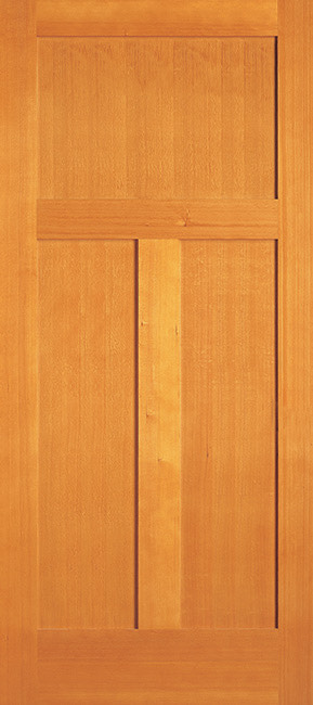70760 Hemlock exterior wood door in hemlock