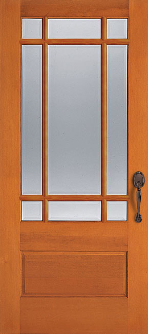 7598 Fir exterior wood door in douglas fir